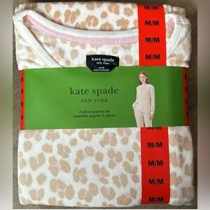 KATE SPADE 2 piece pajama set , size M NWT